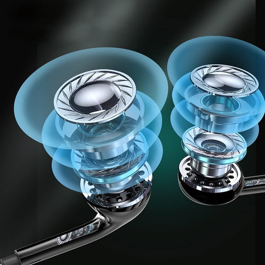 2 Pack Earphones Wired Headphones In Ear Wired Earbuds with Microphone Noise Isolating Headset remote sound control Compatible With Phone Samsung Huawei Android Smartphones Tablets Laptops