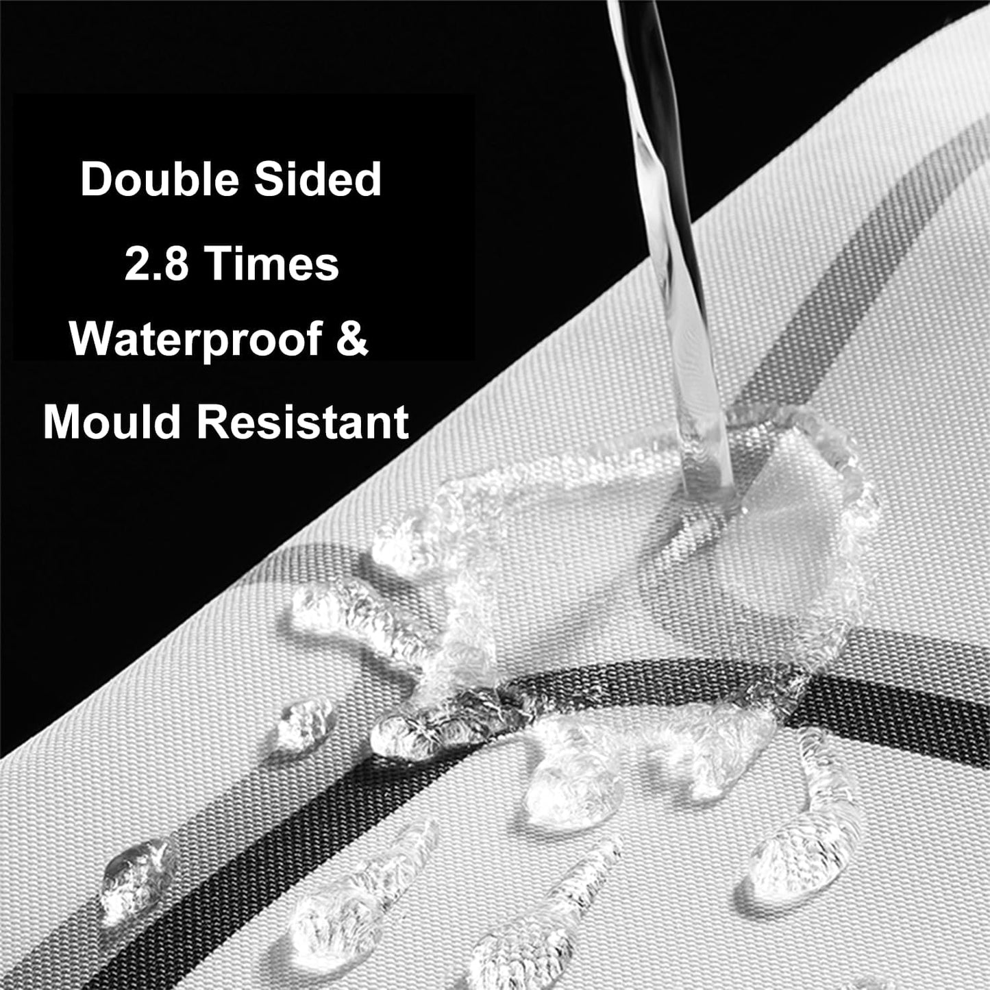 mosegor Shower Curtain Rail L Shaped Shower Curtain Rod Extendable Corner Shower Curtain Pole with Curtain for Bathroom Clothing Store Private Space Drill Free Install 70-95 cm