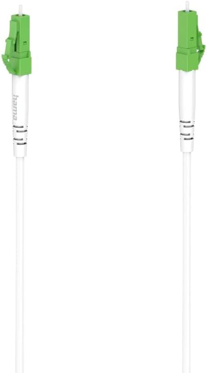 Hama 3.00m LC/APC Male to LC/APC Male 10Gbps Fibre Optic Network Cable