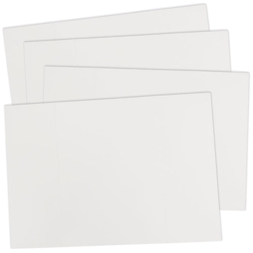 Baker Ross Presentation Boards Small White 61 x 41cm - Pack of 4