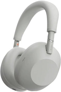 SONY WH-1000XM6 Flagship Noise Cancelling Over-Ear Wireless Bluetooth Headphones, Signature Hi-Res Sound, Comfort, Foldable Design, Durable Case, 30 HR Battery NC On, iOS & Android - Silver