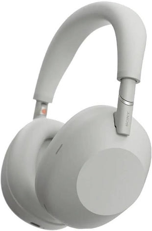 SONY WH-1000XM6 Flagship Noise Cancelling Over-Ear Wireless Bluetooth Headphones, Signature Hi-Res Sound, Comfort, Foldable Design, Durable Case, 30 HR Battery NC On, iOS & Android - Silver