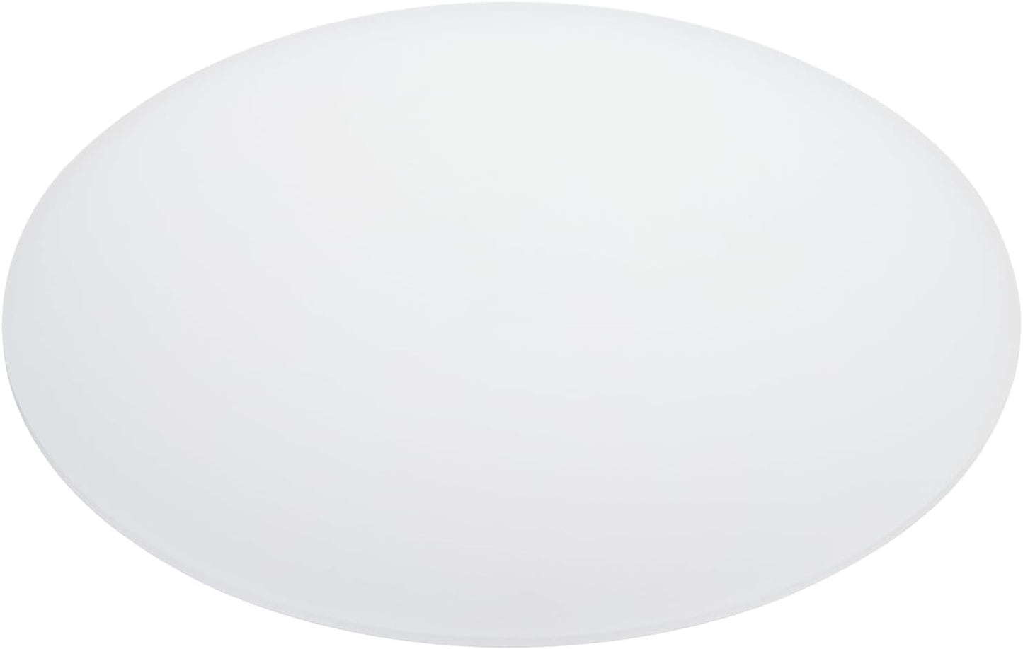 PATIKIL 15" Diameter Lampshade Diffuser, 2.7mm Thick Round Diffuser Sheet for Drum Lampshades, Pendants Light, DIY Light Shield, Translucent White