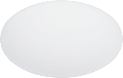 PATIKIL 15" Diameter Lampshade Diffuser, 2.7mm Thick Round Diffuser Sheet for Drum Lampshades, Pendants Light, DIY Light Shield, Translucent White