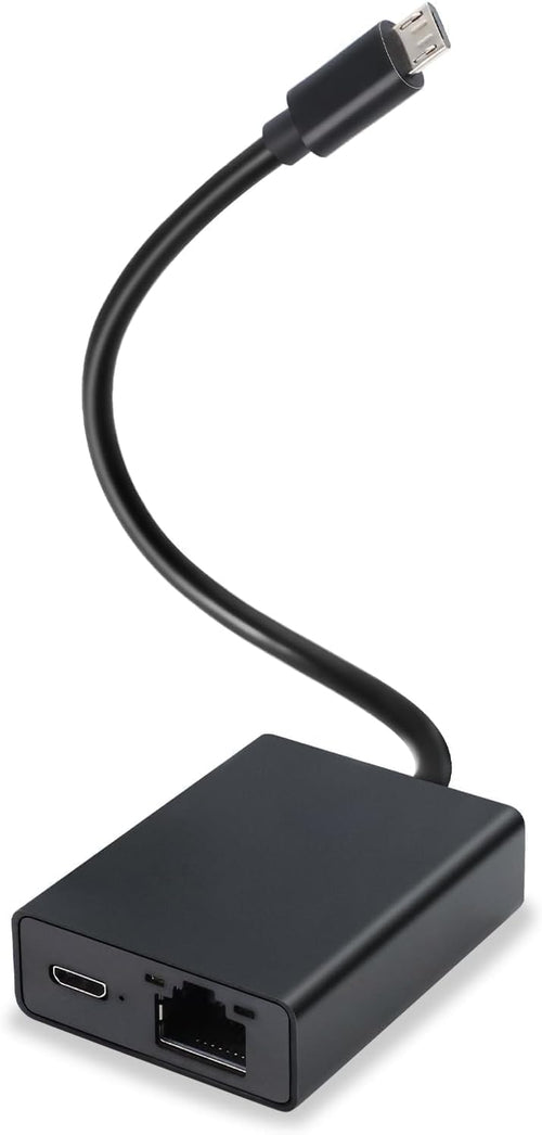 ARCELI Ethernet Adapter for Fire TV Stick- Micro USB to RJ45 Ethernet Network Adapter Compatible with 4K Fire Stick, Chromecast, Google Home Mini and More Streaming TV Sticks Up to 100 Mbps