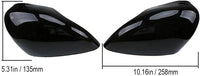 Wing Mirror Cover Cap Replacement for Ford Fiesta MK7 2008-2017 â Gloss Black