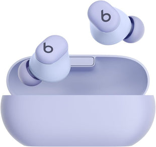 Beats Solo Buds - Wireless Bluetooth Earbuds | 18 Hours of Battery Life | Apple & Android Compatibility | Built-in Microphone - Arctic Purple