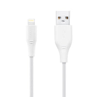 Betron USB to Flat Cable Compatible with iPhone, 1 Metre, White