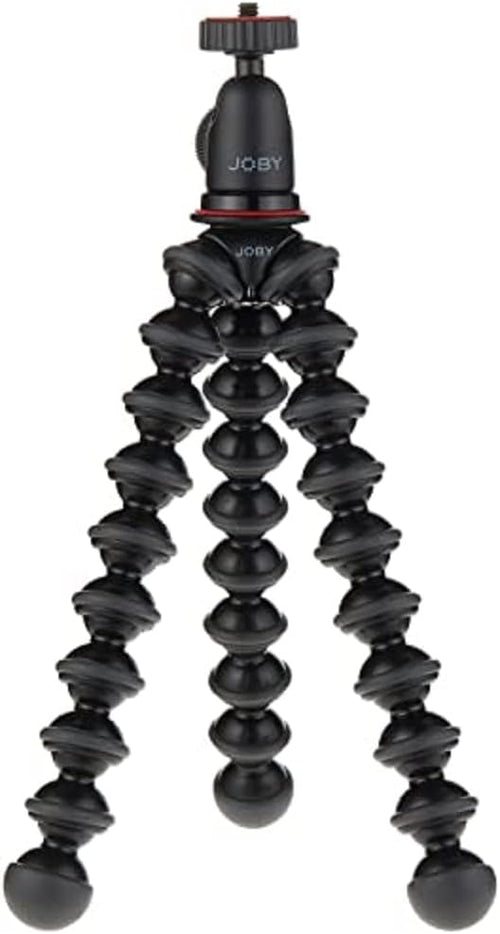 JOBY Vert 3K, L-Bracket for Photos and Videos, Combinable with GorillaPod 3K Kit, Table Tripod for Mirrorless and CSC Cameras, Vlogging Camera, YouTuber and Tik Toker Content Creation , Red