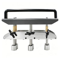 Sheet Metal Bender, 3 Station Edge Roller Bender, Roofing Sheet Metal Bending Tool for 0-90 Degree Angle 130Mm Bending Metal Roofing for Metal Roofing