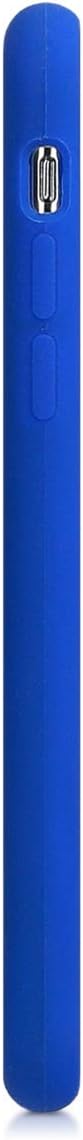 kwmobile Case Compatible with Apple iPhone X Case - TPU Silicone Phone Cover with Soft Finish - Baltic Blue