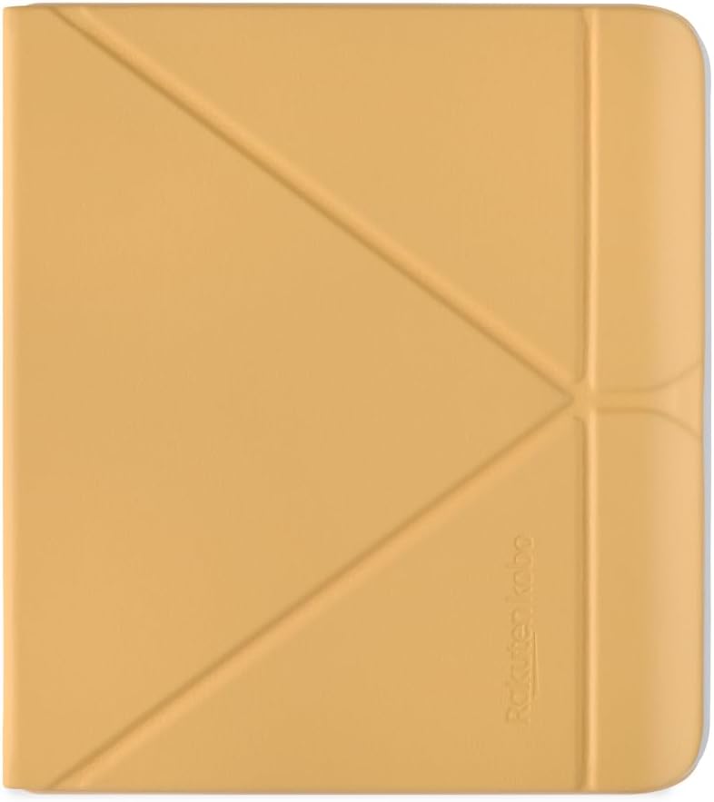 Kobo Libra Colour SleepCover Case | Butter Yellow | Sleep/Wake Technology | Built-In 2-Way Stand | Vegan Leather | Compatible with 7" Kobo Libra Colour eReader