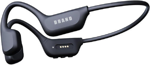 Bone Conduction Headphones IPX8 Waterproof 8GB MP3 Mode 12h Playtime Bluetooth 6.0 Black