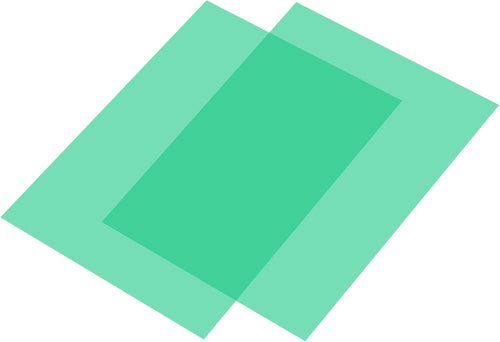 Gel Light Filter Green Transparent Correction Lighting Gel Filter Pack of 10 â 11x8.5 Inch