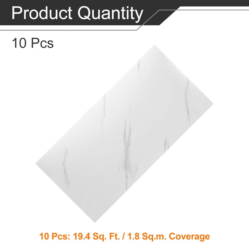 Peel and Stick Wall Panels 10pcs Skin Feel Brick Wallpaper Adhesive Backsplash Ã¢ÂÂ Gray White