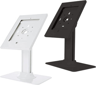 PRO SIGNAL PSG91238 Anti Theft Secure Kiosk Stand Counter Table Top Desk Holder Mount for iPad 2/3/4 and Air 1/2, Black