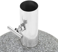 Parasol Stand 24x25x25cm Granite 115kg Capacity â Grey