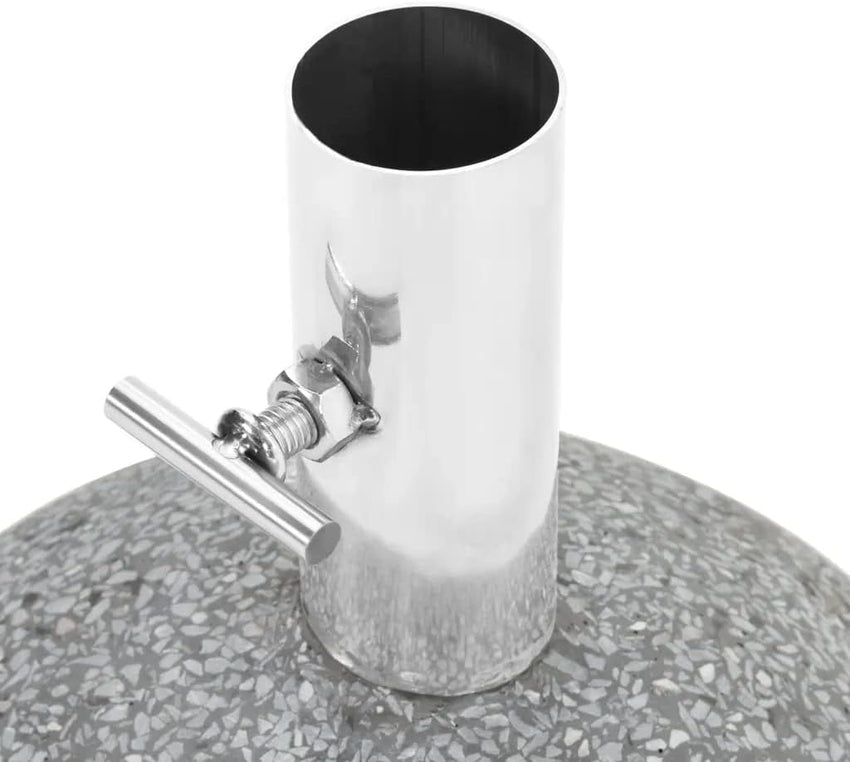 Parasol Stand 24x25x25cm Granite 115kg Capacity â Grey