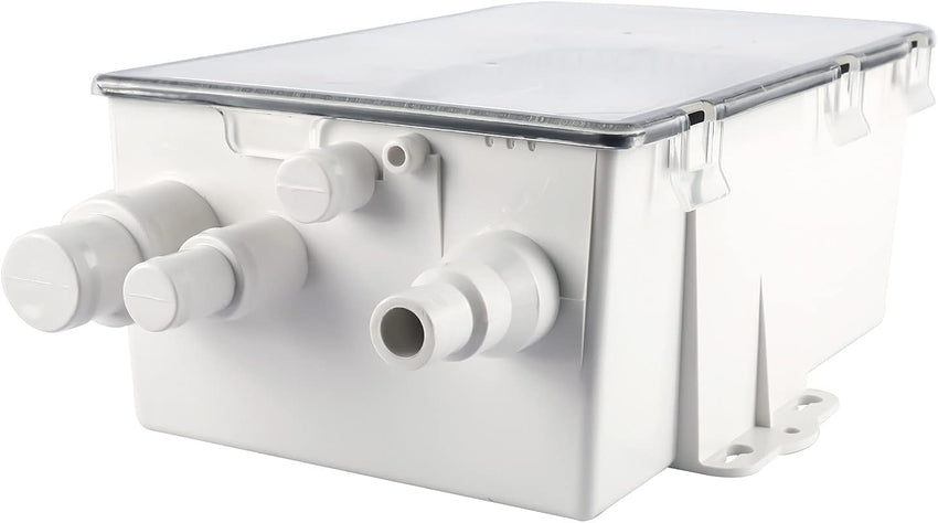 FreeTec Boat Marine Shower Sump Pump Drain Kit System Shower Pump System 12v 750 GPH Multi Port Inlet
