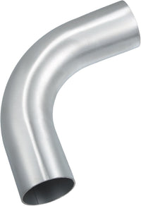 Partuto 1 Pcs 2.5" Universal Aluminum Alloy Intercooler Pipe - 6061 Aluminum Alloy Silver Tone