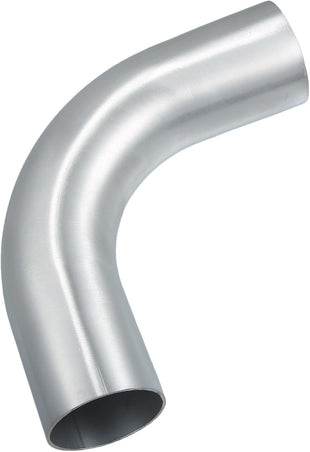 Partuto 1 Pcs 2.5" Universal Aluminum Alloy Intercooler Pipe - 6061 Aluminum Alloy Silver Tone