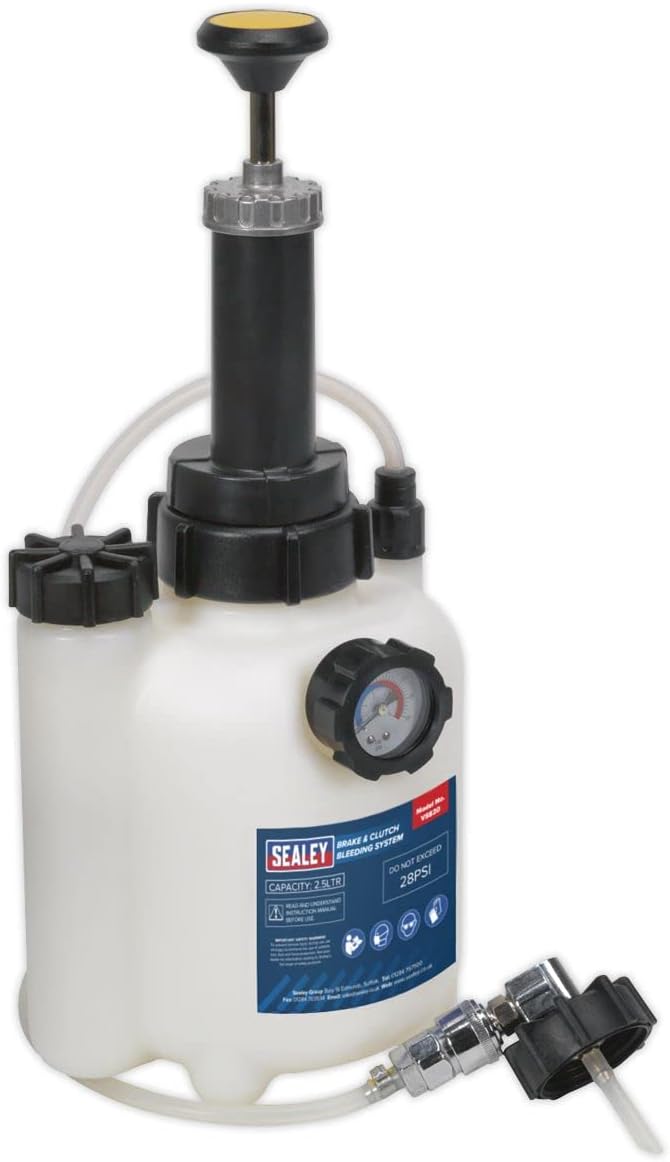 Sealey Vs820 Brake And Clutch Bleeding System USED