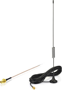 Bingfu 868 Mhz LoRa Antenna 5dBi SMA Male Antenna with Magnetic Base 2M RG174 Cable Compatible with Arduino SIM868 GSM GPRS GPS Module Homematic CCU3 CCU2 CCU1 Radio Module LoRa Module