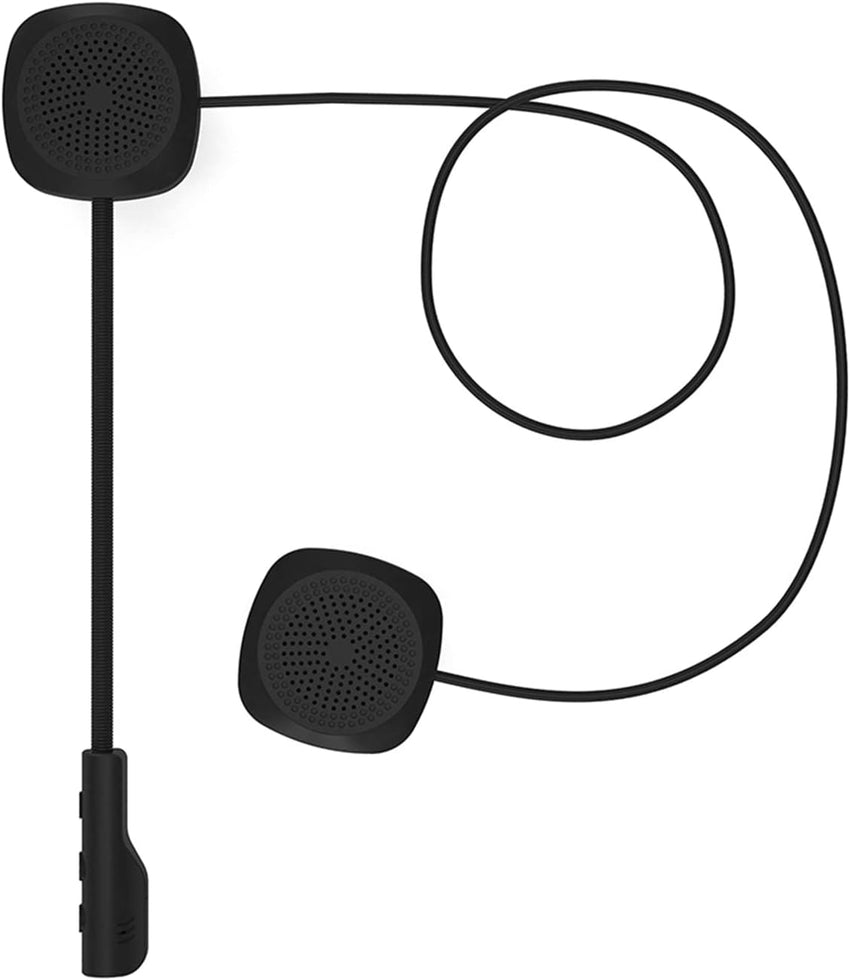 Aramox Motorcycle Helmet Headset, MH04 5.0 Speakers Handsfree Motorcycle HelmetHeadset Stereo Music Call Earphone
