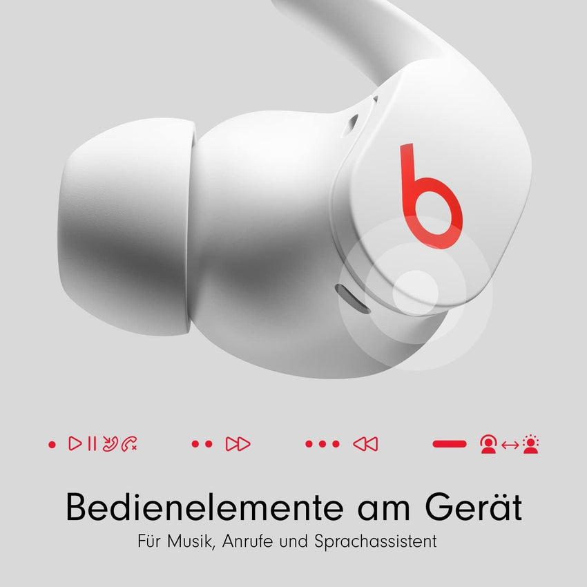 Beats Fit Pro (1st Gen) - True Wireless Noise Cancelling Earbuds - Active Noise Cancelling - Sweat Resistant Earphones, Compatible with Apple & Android, Class 1 Bluetooth(R) - White