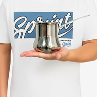 Turkish Coffee Pot Stainless Steel 500ml â IMEEA Milk Warmer