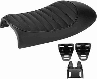 Waterproof PU Leather Motorcycle Saddle Vintage Style Ã¢ÂÂ Cafe Racer B Type