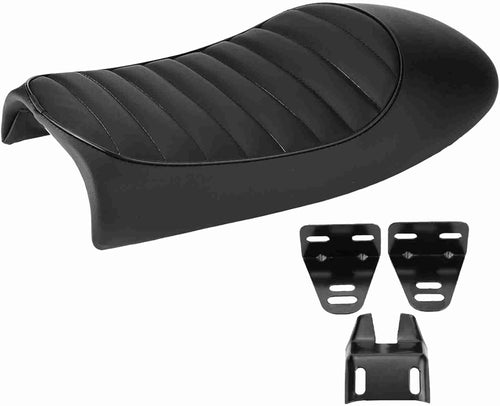 Waterproof PU Leather Motorcycle Saddle Vintage Style Ã¢ÂÂ Cafe Racer B Type
