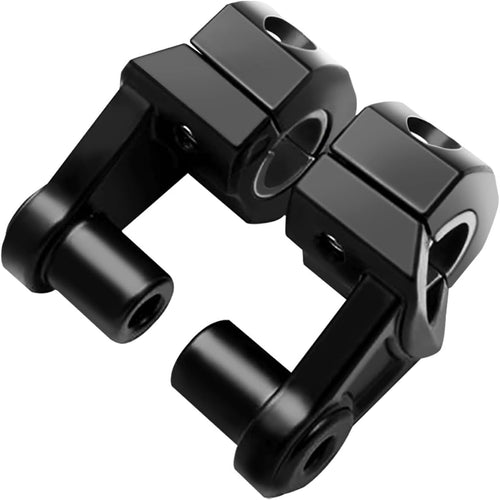 Motorcycle Handlebar Risers MASO Universal Handlebars Risers Fit For 7/8" 22mm / 11/8" 28mm Aluminium Alloy Durable Bars Clamp