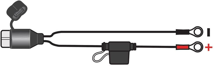 Wing Mirrors World Universal Fit Oxford Motorcycle Fused Battery Charger Lead Oximiser & Maximiser