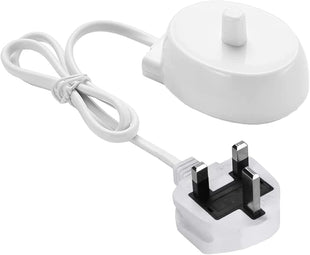 Electric Toothbrush Charger for Oral B,UK Inductive Electric Toothbrush Replacement Charger Base Compatible with Braun Oral B Type 3757 Charging Base, Waterproof Toothbrushes Charging Adapter UK Plug