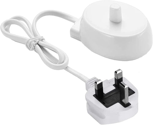 Electric Toothbrush Charger for Oral B,UK Inductive Electric Toothbrush Replacement Charger Base Compatible with Braun Oral B Type 3757 Charging Base, Waterproof Toothbrushes Charging Adapter UK Plug