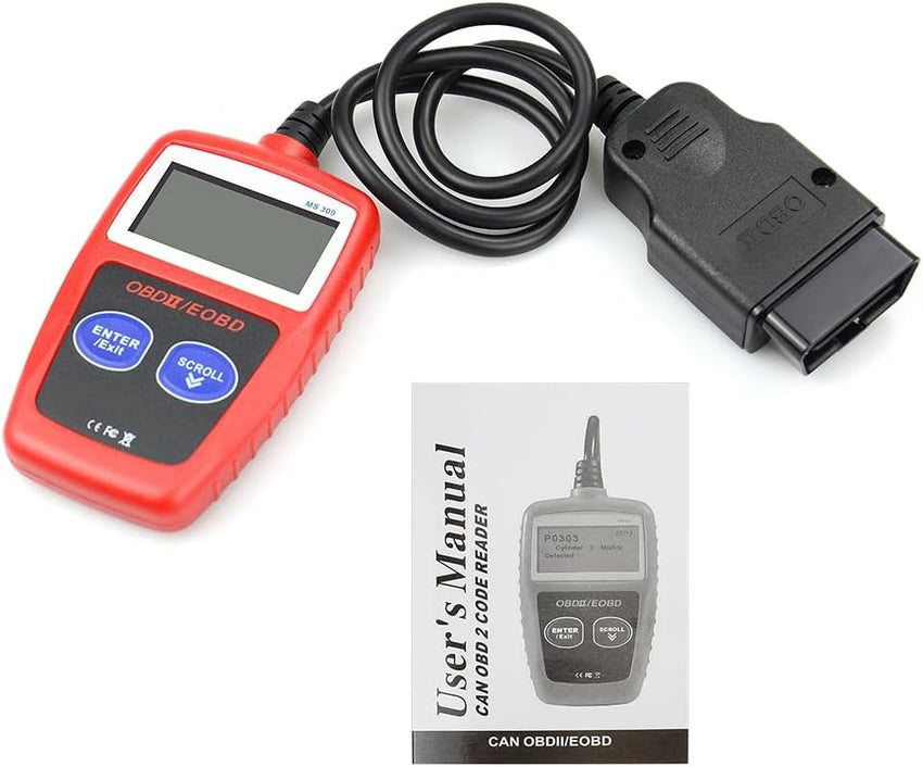 JDBrands Car OBD2 Code Reader | Engine Fault Code Reader | Diagnostic Scanning Tool | Glove Box Essentials