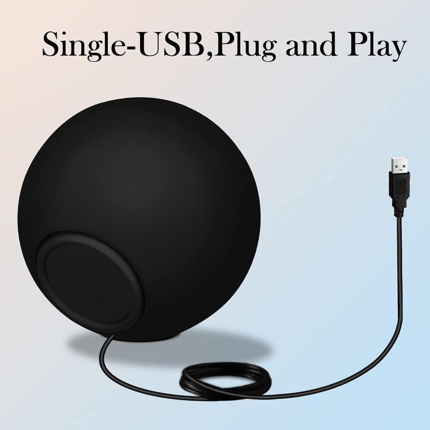 Mini Portable Computer Speakers USB Powered with Enhanced Bass Ã¢ÂÂ Black
