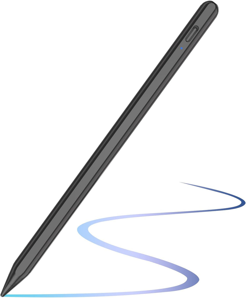 TQQ Pencil for iPad (2018-2025), Pixel-Perfect Precision, Tilt Sensitivity & 2X Faster Charge, Compatible Apple iPad 11/10/9/8/7/6th Gen, Pro 12.9/11/13 Inch M4, Air 3/4/5/M2/M3, Mini 5/6