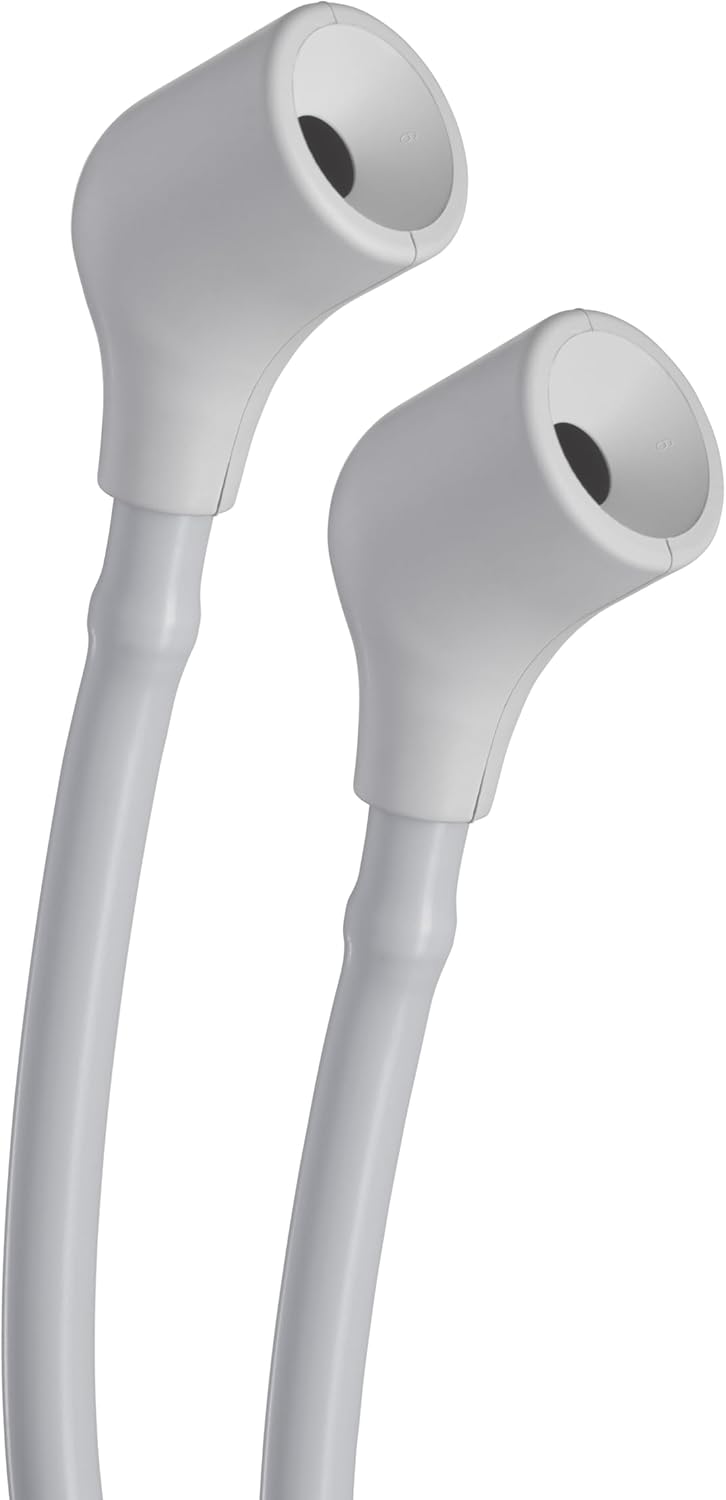 Croydex Shower Head & Hose Push-On 1.2m Rub-Clean Nozzles Compatible with Low/High Pressure â Chrome