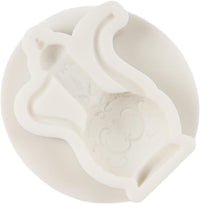 Silicone Teapot Moulds Set of 4 Tea Cup Fondant for Cake Decoration â Multi-colour