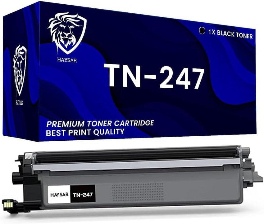 1 Pack Brother Printers TN247 TN-243 Replacement Toner Cartridge 1x Black Compatible With TN-247 L3510CDW L3517CDW L3550CDW L3210CW L3230CDW L3270CDW L3290CDW L3710CW L3730CDN L3750CDW L3770CDW