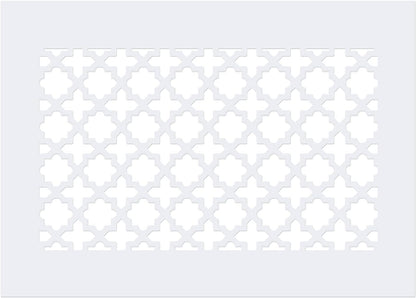 Air Vent Cover Grille Decorative Wall Ceiling Hole Cover 11.5x7.5 Inch Acrylic Glass â White