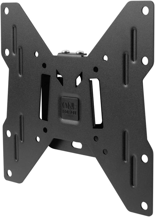 One For All TV Bracket - Fixed Wall Mount - Screen size 13-43 Inch - For All types of TVs (LED LCD Plasma) - Max Weight 50kgs - VESA 75x75 to 200x200 - Black - Smart Line - WM2211