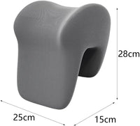 Neck Cushion Napping Pillow Multipurpose Non Slip for Adults Students Washable Chair Rest Pillow Office Chair Neck Support, gray