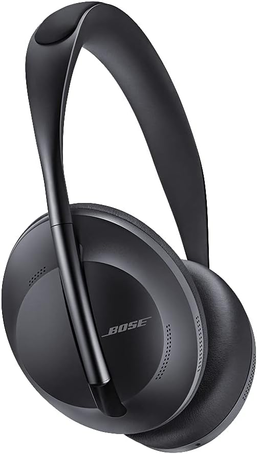 Bose Noise Cancelling Headphones 700 - Over Ear, Wireless Bluetooth with Built-In Microphone for Clear Calls & Alexa Voice Control, Black (Renewed)