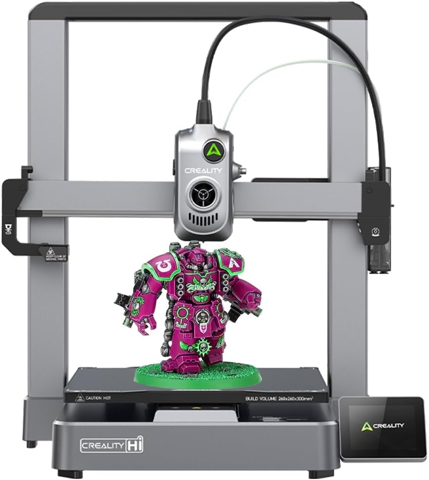 Creality 3D Printer Multi-Colour For parts, Auto-Leveling 95% Pre-Assembled 10.24x10.24x11.81in Hi(A)