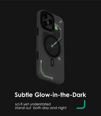 Aulumu A16 for iPhone 16 Pro Magnetic Thermal Case | IMD Technology | Compatible with Magsafe | Translucent Gray