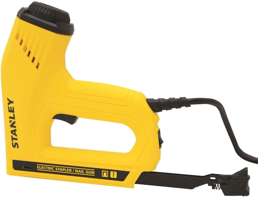 STANLEY 2in1 Heavy Duty Electric Stapler Nail Gun Compact Safety Switch â 0-TRE550