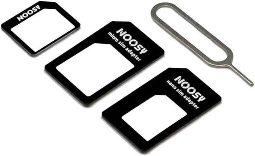 MMOBIEL Universal 3 in 1 / Standard Sim/Micro Sim/Nano Sim Card Cutter Compatible with iPhone Samsung Sony Huawei Motorola etc incl. 3 SIM Adapters + 1 SIM Card Eject Pin